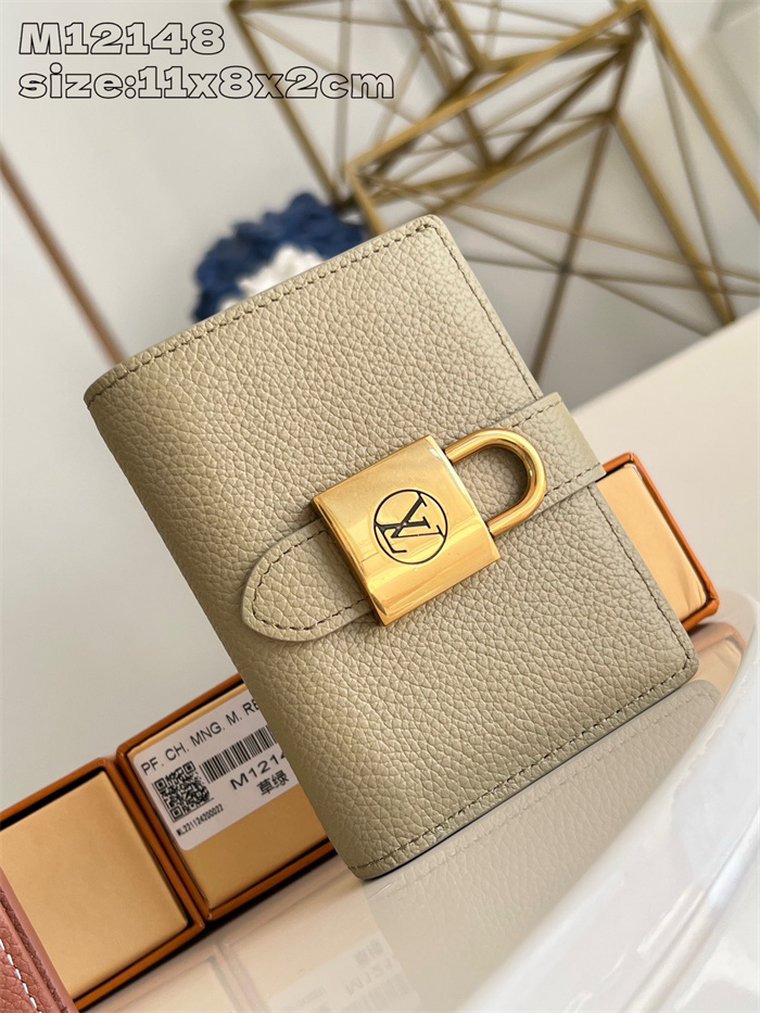 LOUIS VUITTON 루이비통 로우키 컴팩트 반지갑 M12148 2024/신상 5COLOR