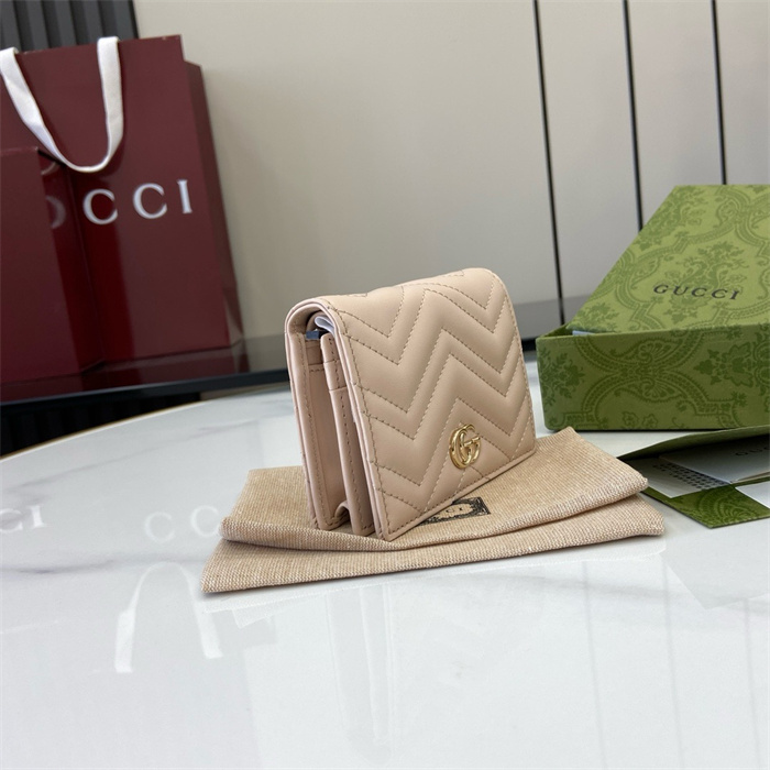 GUCCI 구찌 GG 마몬트 마틀라세 반지갑 466492 2024/신상