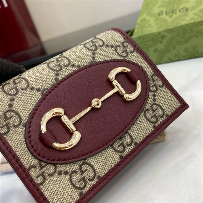 GUCCI 구찌 홀스빗 1955 카드 케이스 지갑 621887