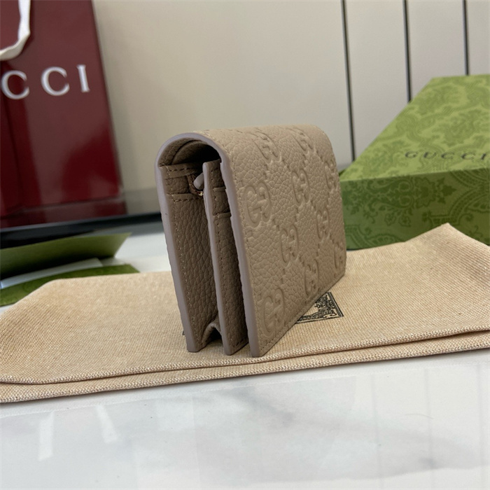 GUCCI 구찌 GG 엠블럼 반지갑 815901 2024/신상