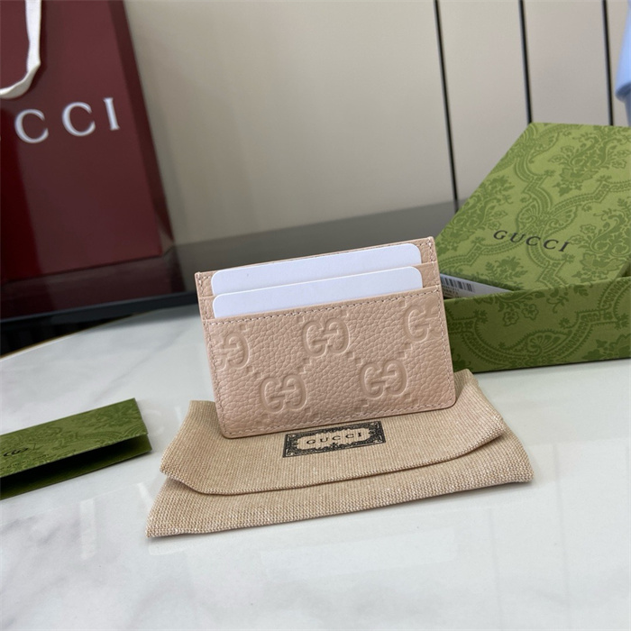 GUCCI 구찌 GG 엠블럼 카드/명함지갑 815883 2024/신상 2COLOR