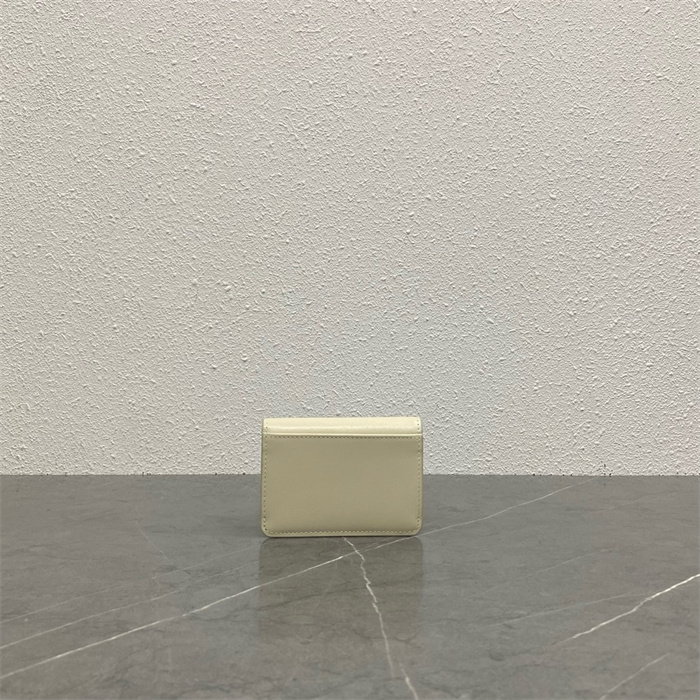 CELINE 셀린느 플랩 트리옹프 샤이니 카프스킨 카드/명함지갑 101583