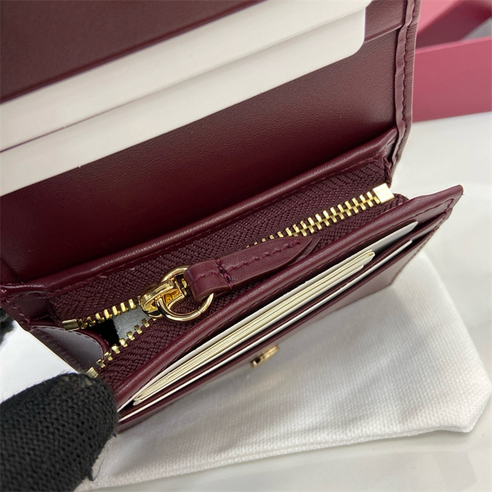 GUCCI 구찌 GG 부엉이 디테일 미니 반지갑 818767