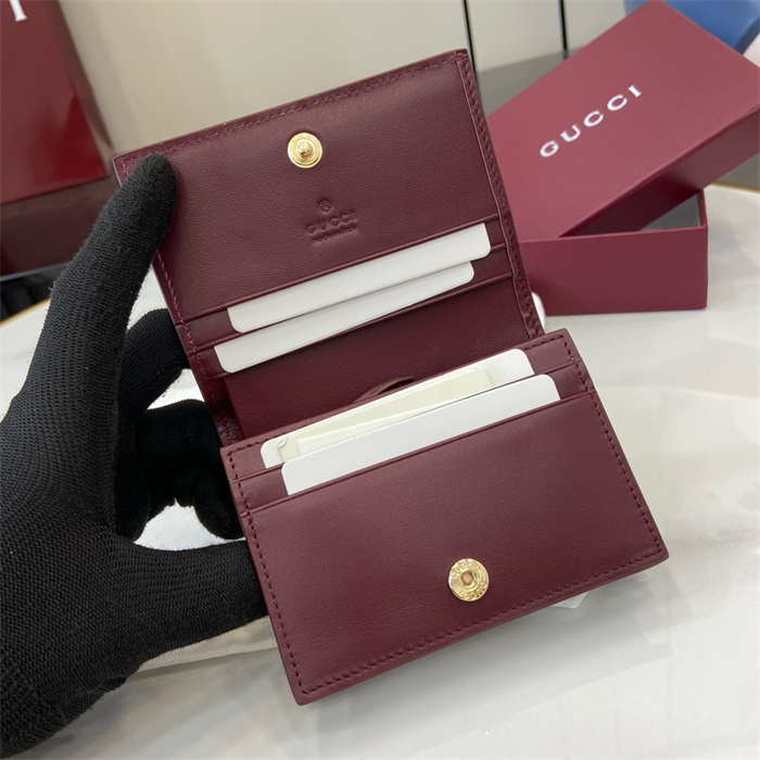 GUCCI 구찌 GG 디테일 미니 반지갑 818767 2024/신상