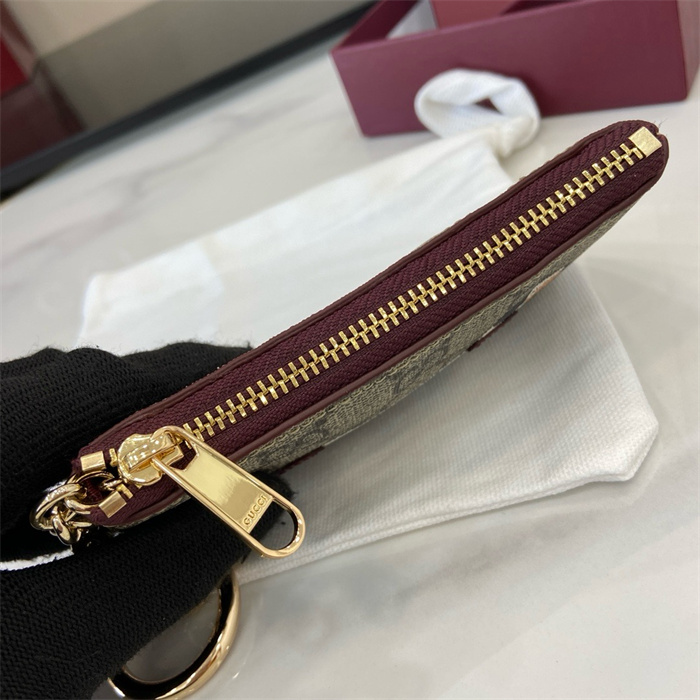 GUCCI 구찌 도그 디테일 GG 키 케이스 818768
