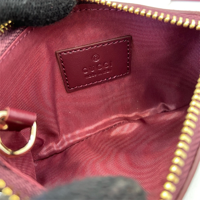 GUCCI 구찌 도그 디테일 GG 키 케이스 818768