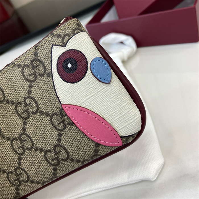 GUCCI 구찌 부엉이 디테일 GG 키 케이스 818768