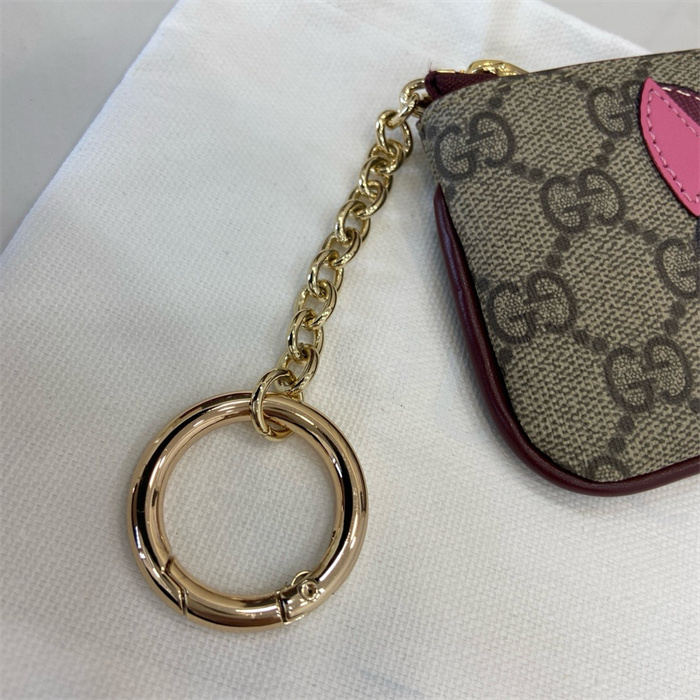 GUCCI 구찌 고양이 디테일 GG 키 케이스 818768