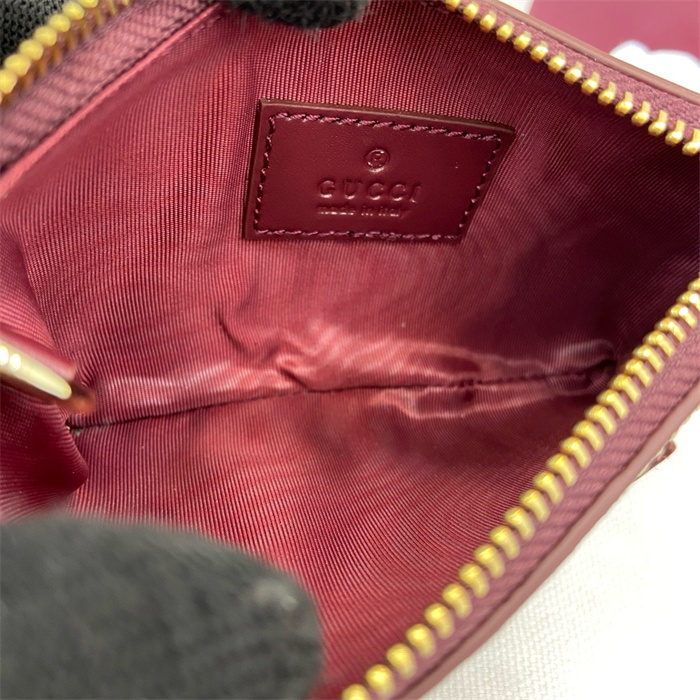 GUCCI 구찌 고양이 디테일 GG 키 케이스 818768