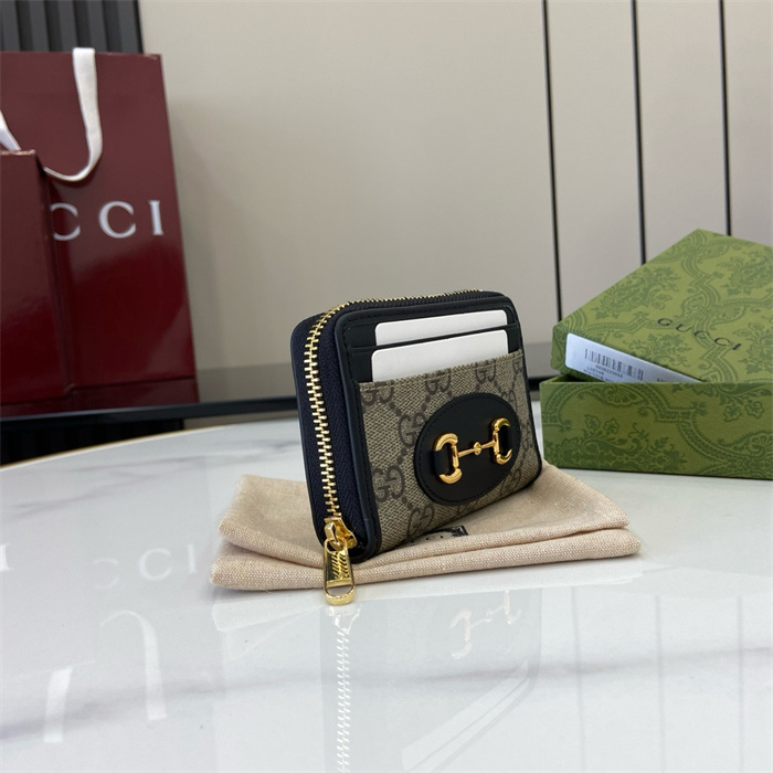 GUCCI 구찌 홀스빗 1955 지퍼 카드지갑 658549 2025/신상