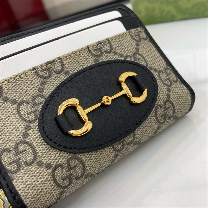 GUCCI 구찌 홀스빗 1955 지퍼 카드지갑 658549 2025/신상