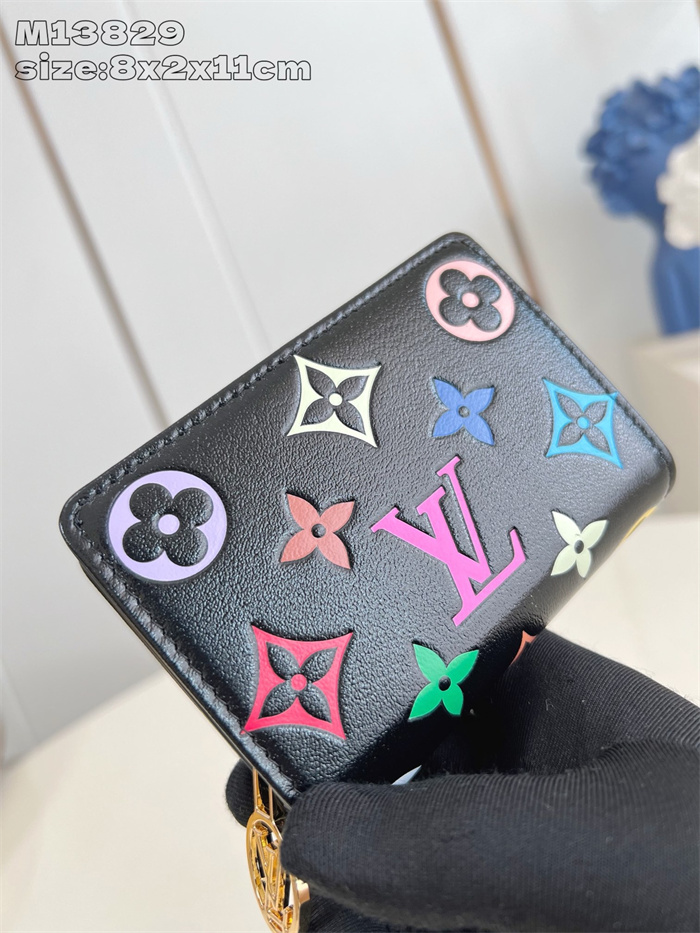 LOUIS VUITTON 루이비통 x 무라카미 타카시 루 월렛 멀티컬러 M13829