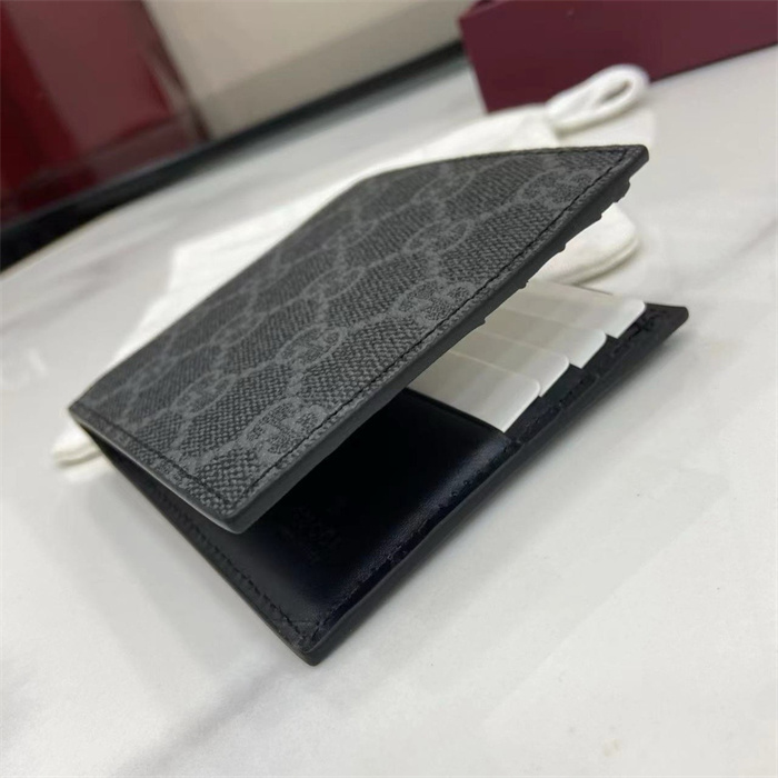 GUCCI 구찌 GG 엠블럼 반지갑 821200-1