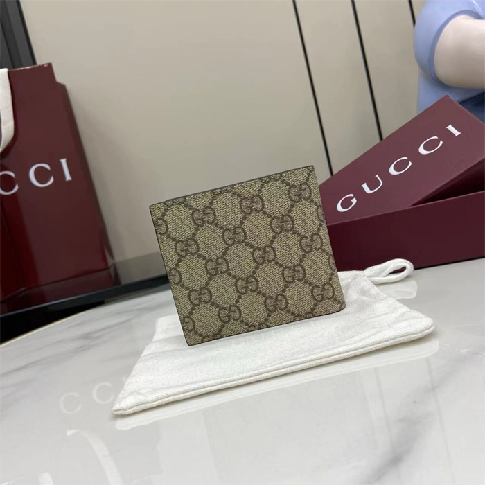 GUCCI 구찌 GG 엠블럼 반지갑 821201-1