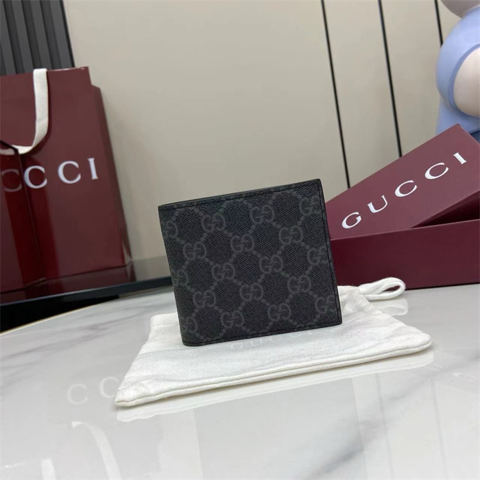 GUCCI 구찌 GG 엠블럼 반지갑 821201-2