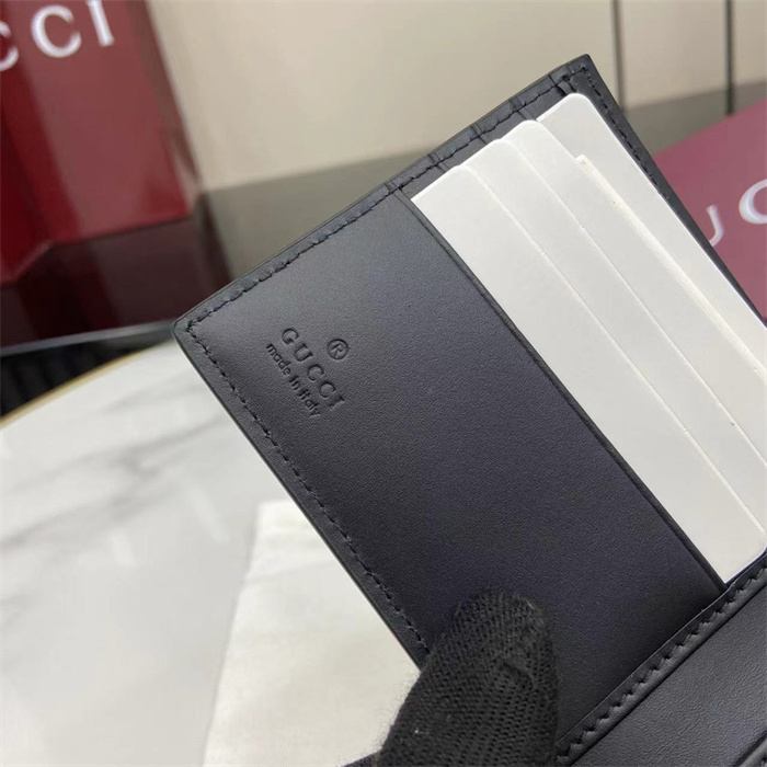 GUCCI 구찌 GG 엠블럼 반지갑 821201-2