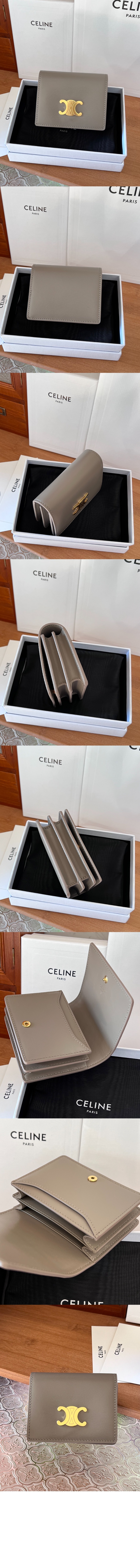 CELINE 셀린느 트리옹프 명함 지갑 10M123 7COLOR