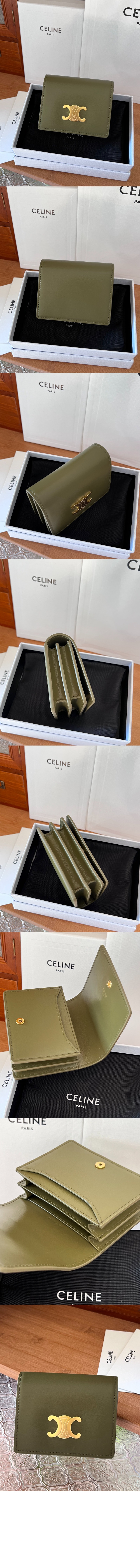 CELINE 셀린느 트리옹프 명함 지갑 10M123 7COLOR