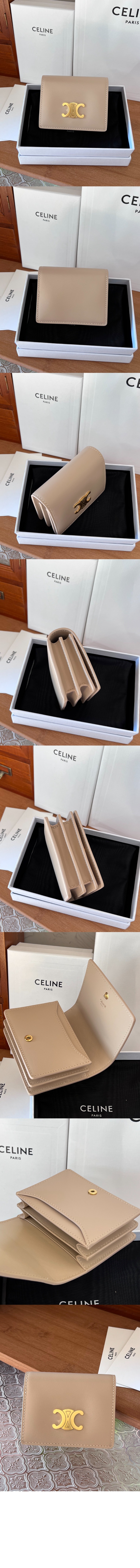 CELINE 셀린느 트리옹프 명함 지갑 10M123 7COLOR