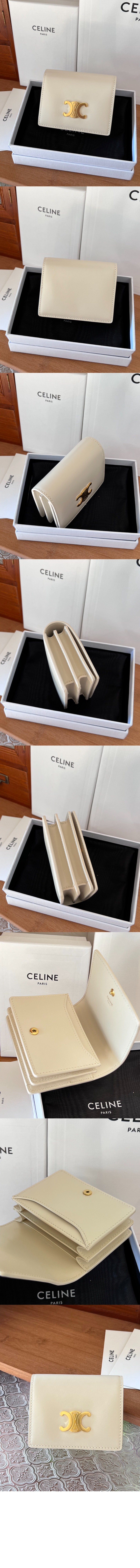 CELINE 셀린느 트리옹프 명함 지갑 10M123 7COLOR